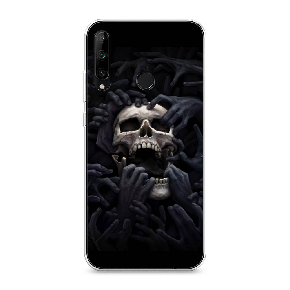 

Чехол Awog на Honor 9C "Череп 29", Черный;серый, 612550-9