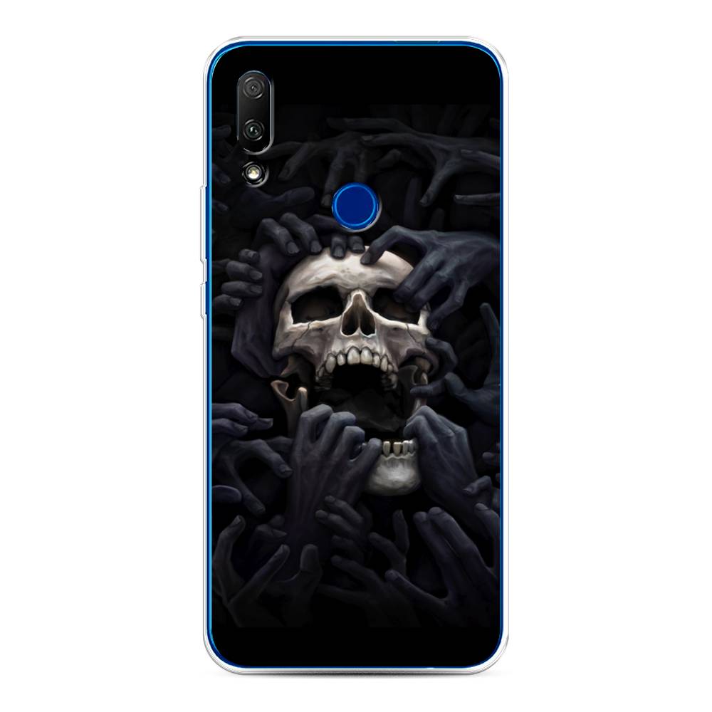 

Чехол Awog на Honor 9X "Череп 29", Черный;серый, 69950-9