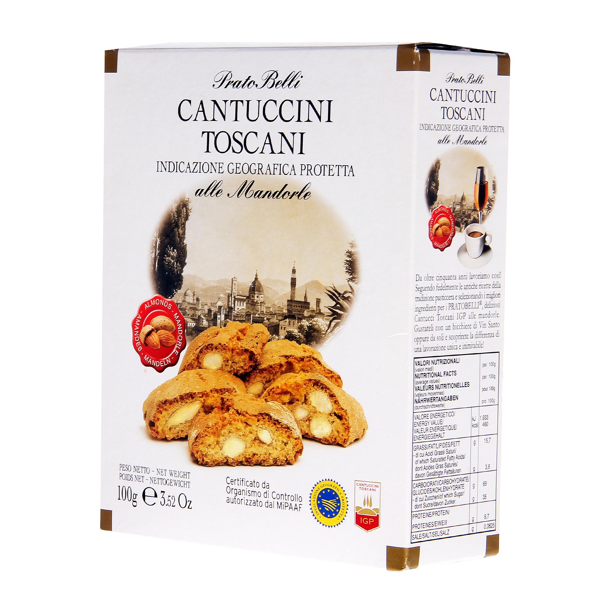 

Печенье Biscottificio Belli Кантуччи миндальные 100 г