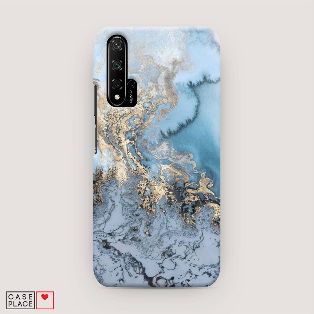 

Чехол Awog "Морозная лавина синяя" для Huawei Nova 5T, 610520-2
