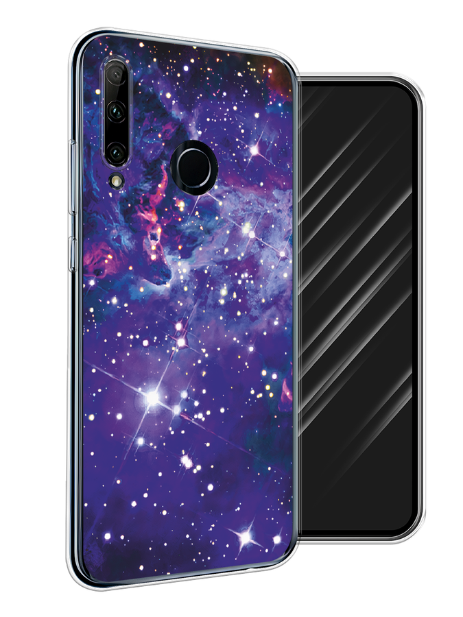 

Чехол Awog на Huawei P Smart Plus 2019 "Череп 29", Черный;серый, 69250-9