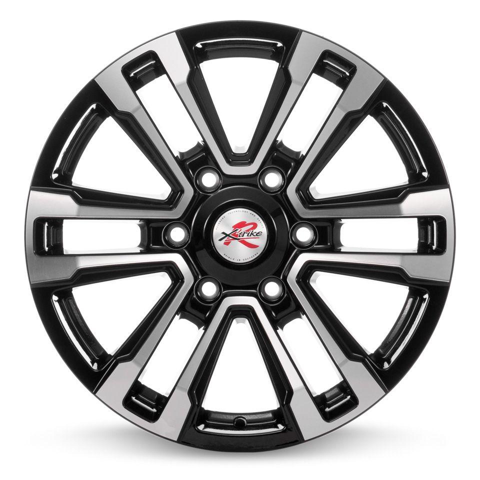 фото Колесный диск x'trikerst pajero sport r107 7,5/r17 6*139,7 et38 d67,1 bk/fp 40245