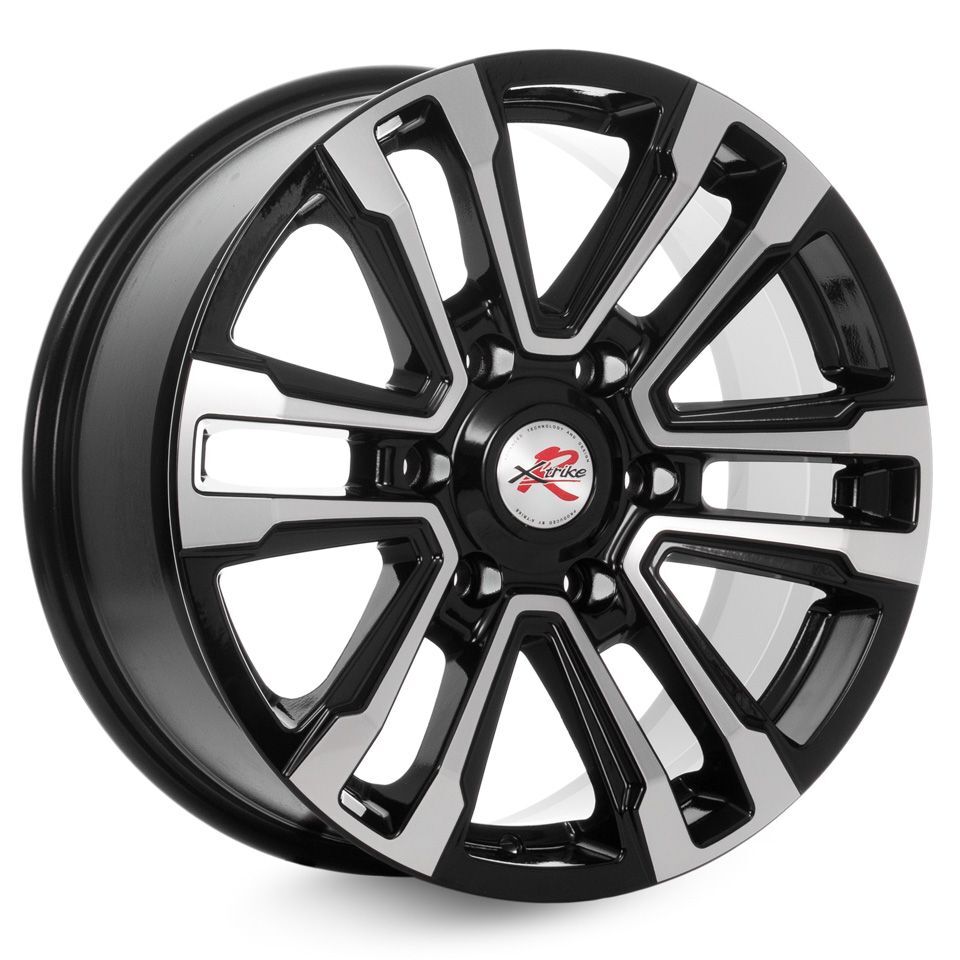 фото Колесный диск x'trikerst pajero sport r107 7,5/r17 6*139,7 et38 d67,1 bk/fp 40245