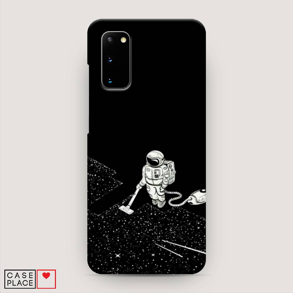 

Пластиковый чехол "Космонавт с пылесосом" на Samsung Galaxy S20, 29220-3