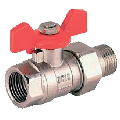 

Кран 1/2 короткая ручка Varmega c американкой