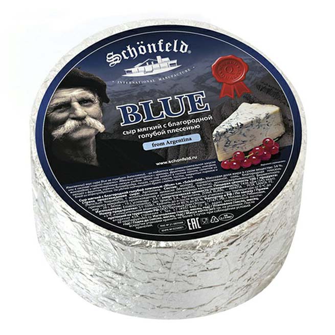 Сыр мягкий Schonfeld Blue 54%