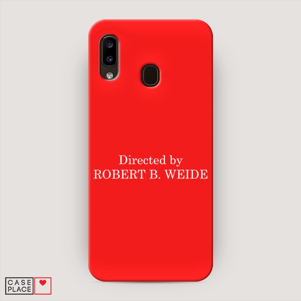 фото Матовый силиконовый чехол "robert b weide" на samsung galaxy a20 awog