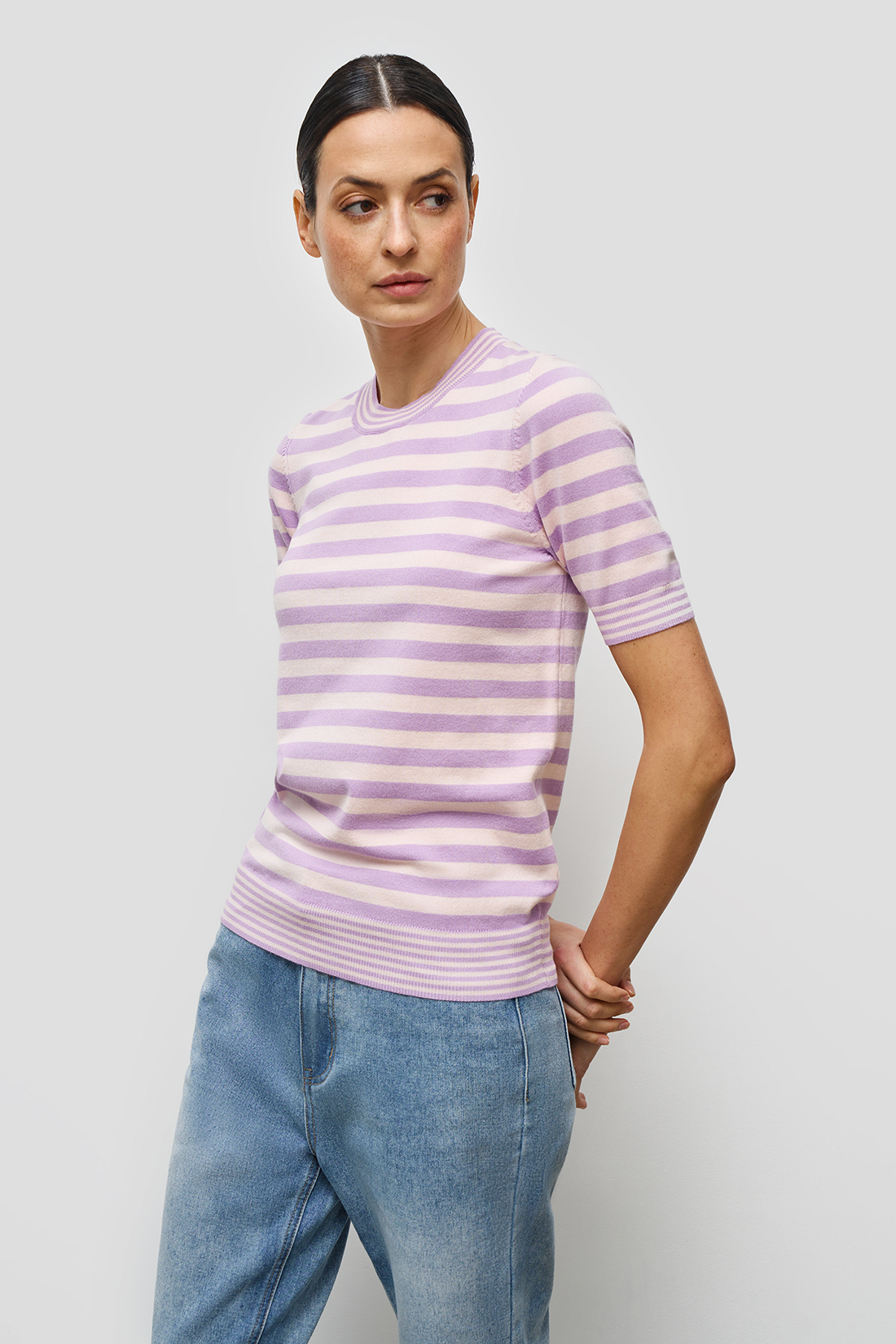 

Джемпер женский Baon B1322029 фиолетовый 2XL, B1322029