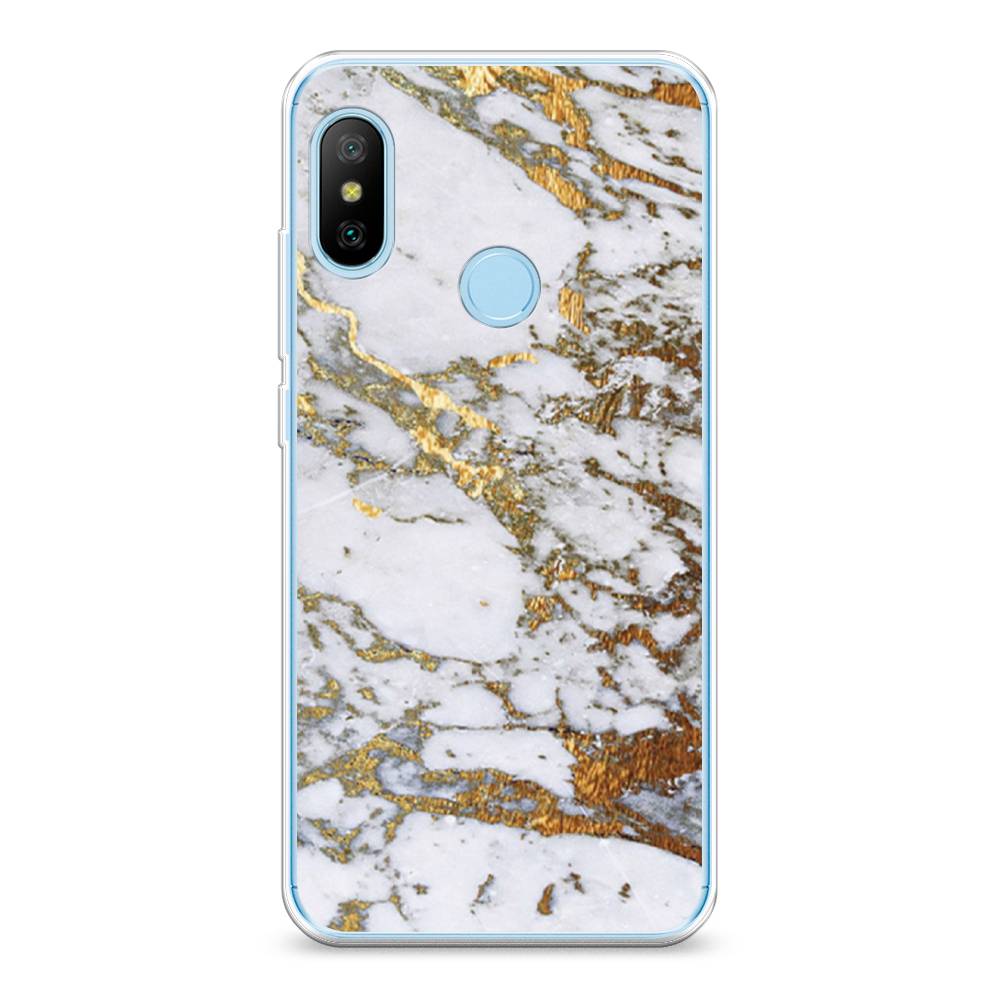 

Чехол Awog на Xiaomi A2 Lite/Redmi 6 Pro "Белый мрамор", 34050-3