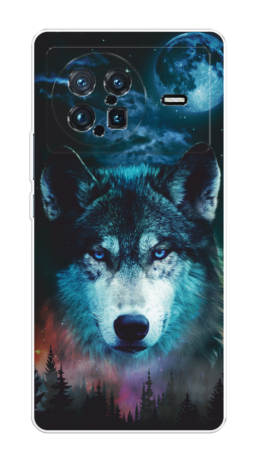 

Чехол на Vivo X Note "Лунный волк", Бирюзовый;розовый;синий, 266950-1