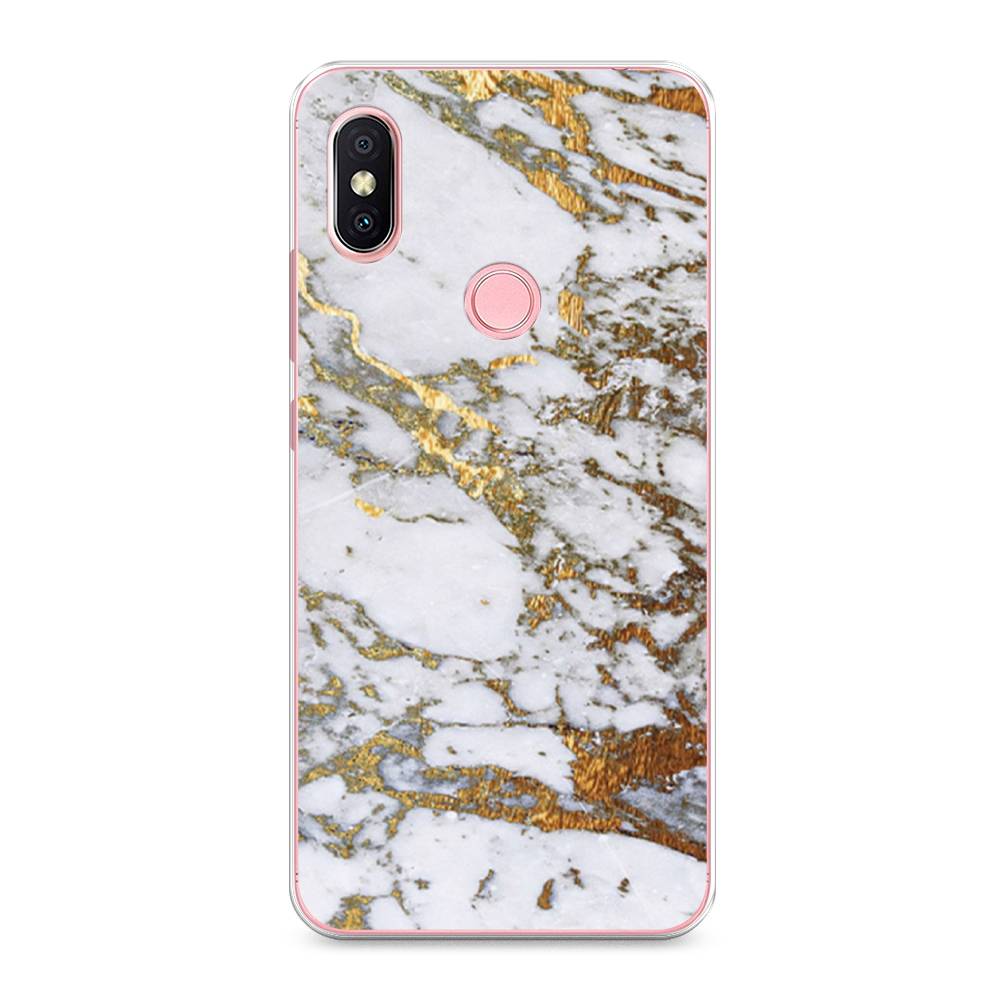 

Чехол Awog на Xiaomi Redmi S2 (Redmi Y2) "Белый мрамор", 33650-3