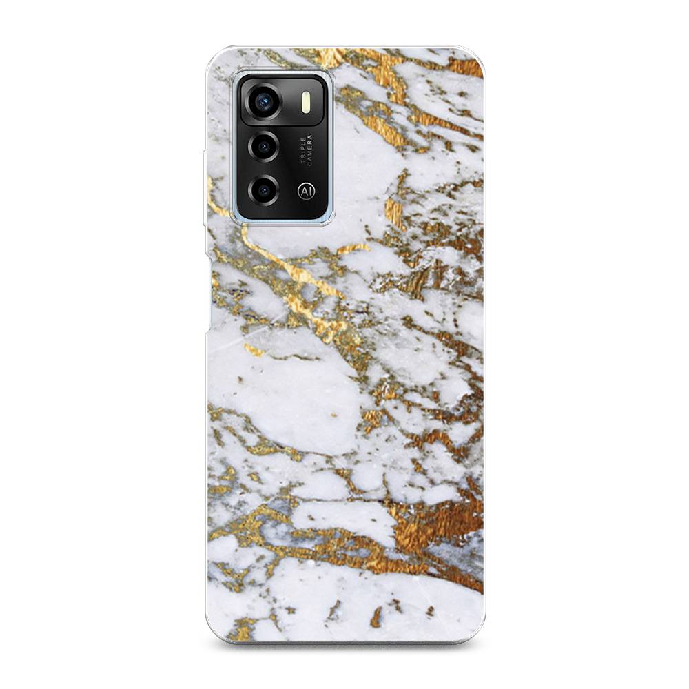 

Чехол Awog на ZTE Blade A72 / ЗТЕ Блэйд A72 "Белый мрамор", 135450-3