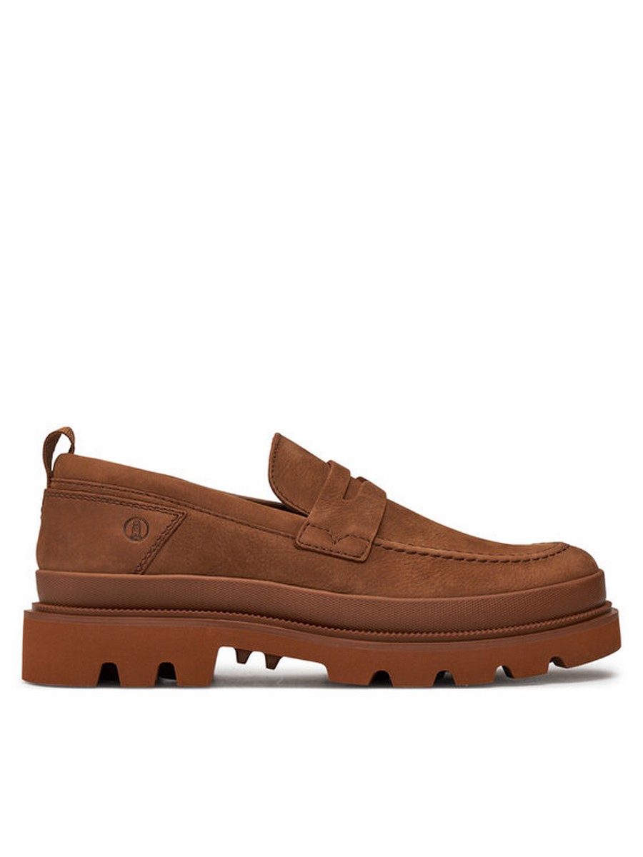 

Лоферы мужские Clarks Badell Step 26176092 коричневые 43 EU, Коричневый, Badell Step 26176092