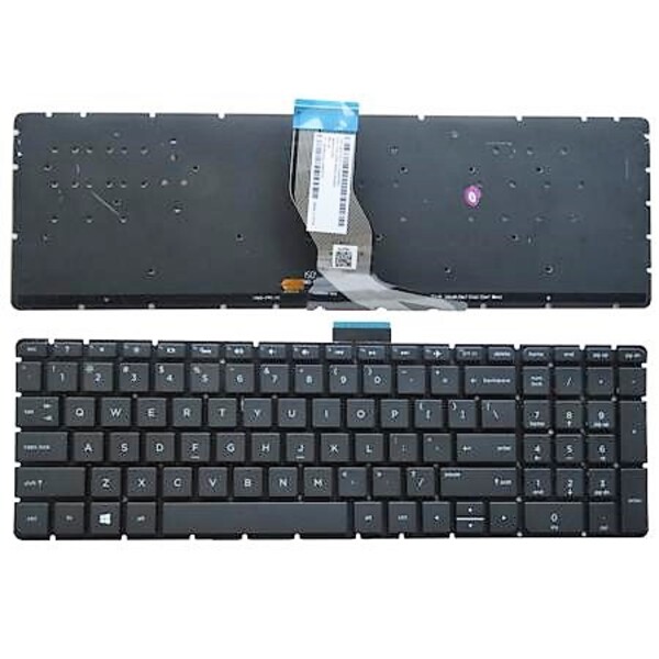 Клавиатура для ноутбука HP Pavilion 15-AW008UR черная