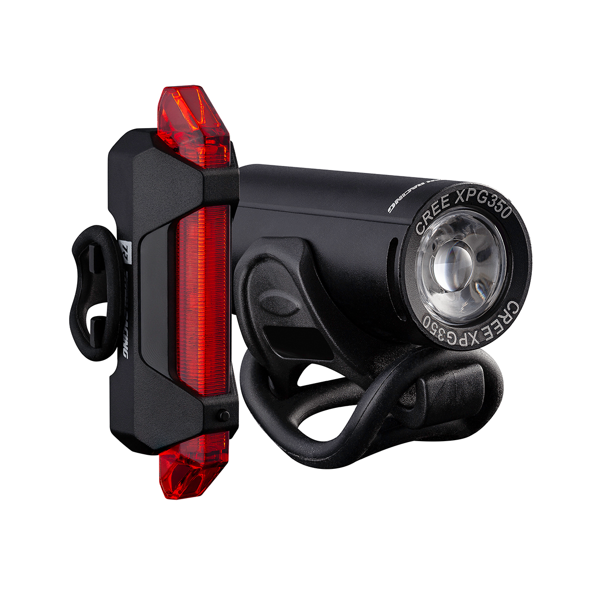 Titan Racing Комплект фонарей Titan Racing Solar Beam 300 Lumen, цвет Черный