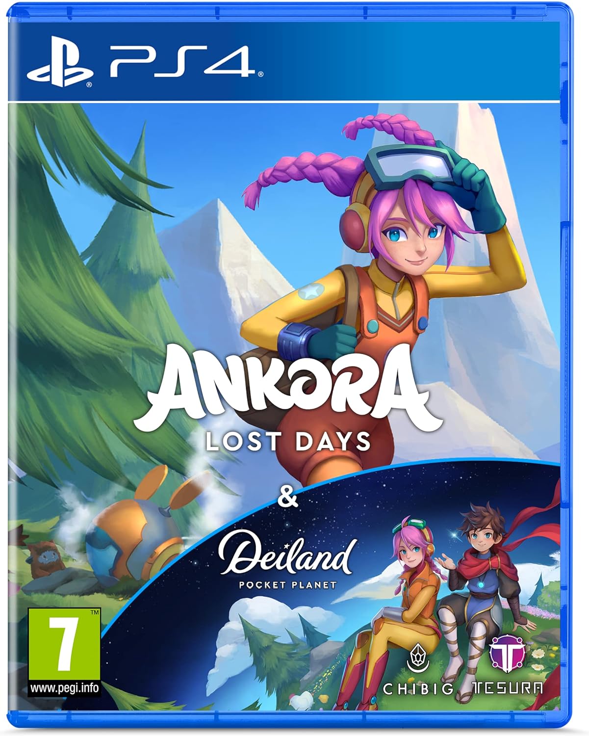 

Игра Ankora: Lost Days & Deiland: Pocket Planet (PlayStation 4, русские субтитры)