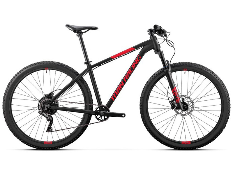 Горный велосипед Titan Racing Rogue SE, год 2024, цвет Черный-Красный, ростовка 17