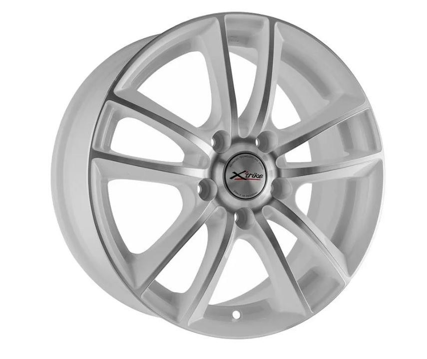 

Колесный диск X'trike X-116 6,5/R16 5*114,3 ET45 d60,1 W/FP 75959, Белый;серебристый, X-116