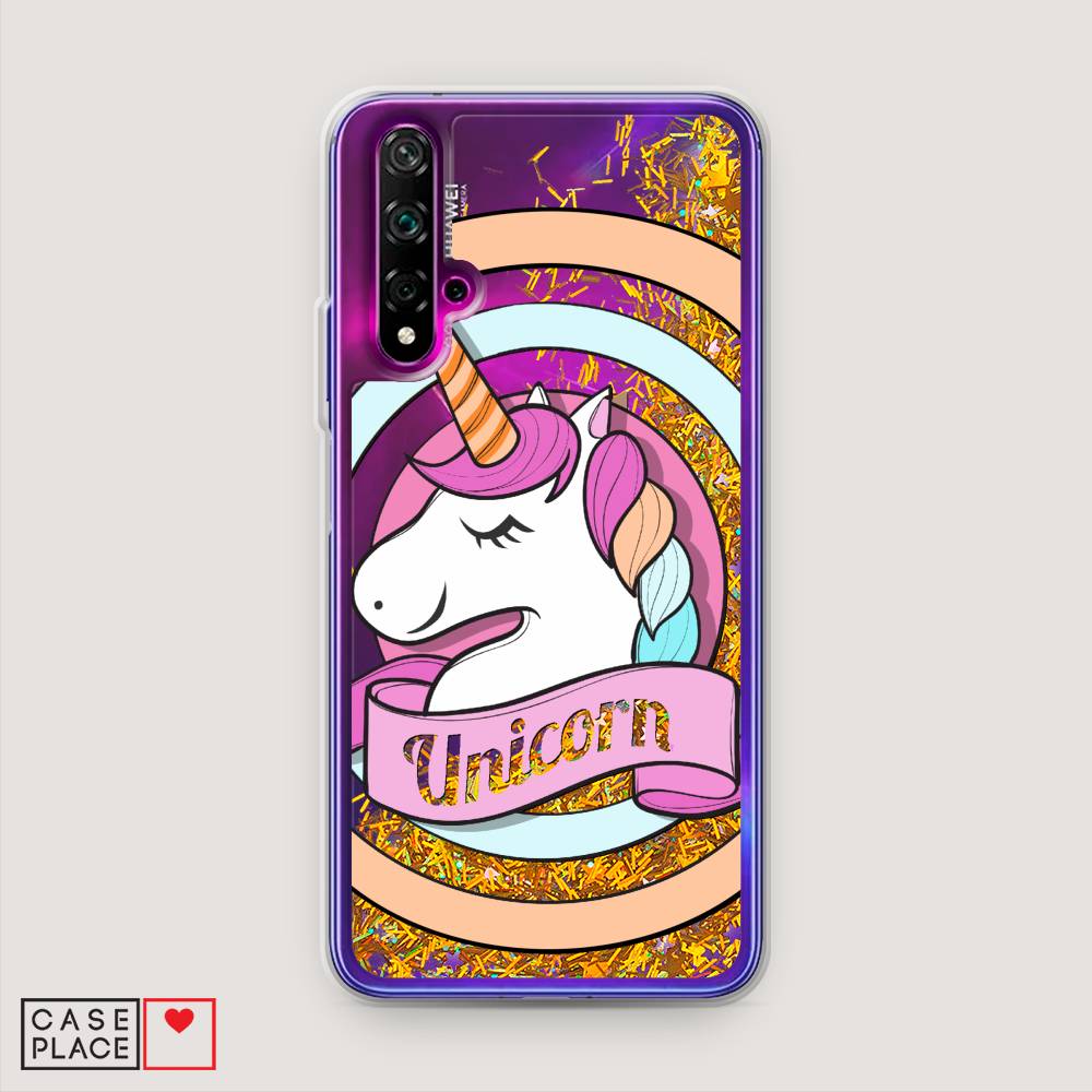 

Чехол Awog на Huawei Nova 5T "Unicorn зефирный", Разноцветный, 610590-1