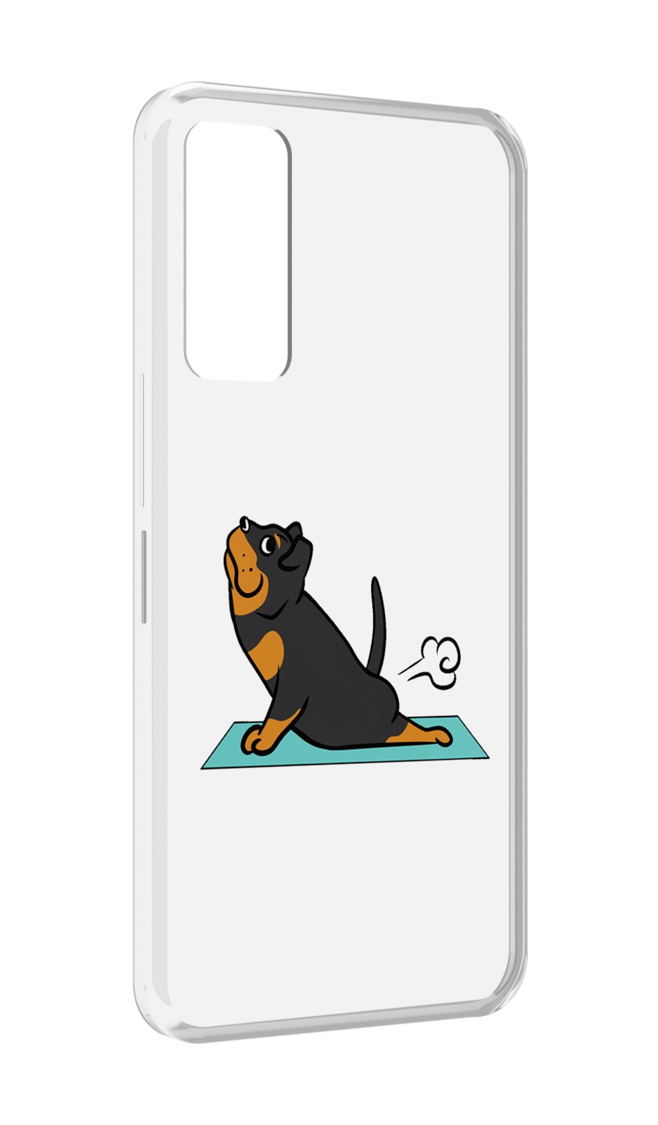 

Чехол MyPads спортивная-собачка для TCL 30 / TCL 30 5G / TCL 30+ plus, Прозрачный, Tocco