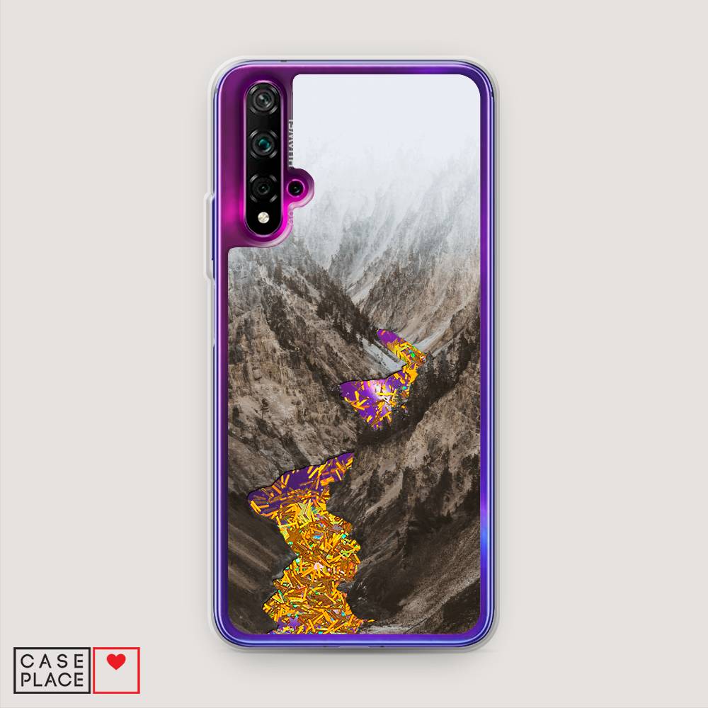 

Чехол Awog на Huawei Nova 5T "Горная река", Разноцветный, 610590-1