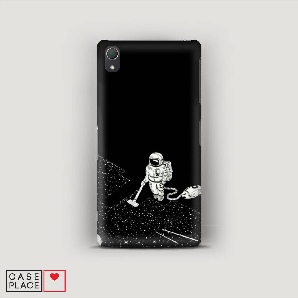 

Пластиковый чехол "Космонавт с пылесосом" на Sony Xperia Z2