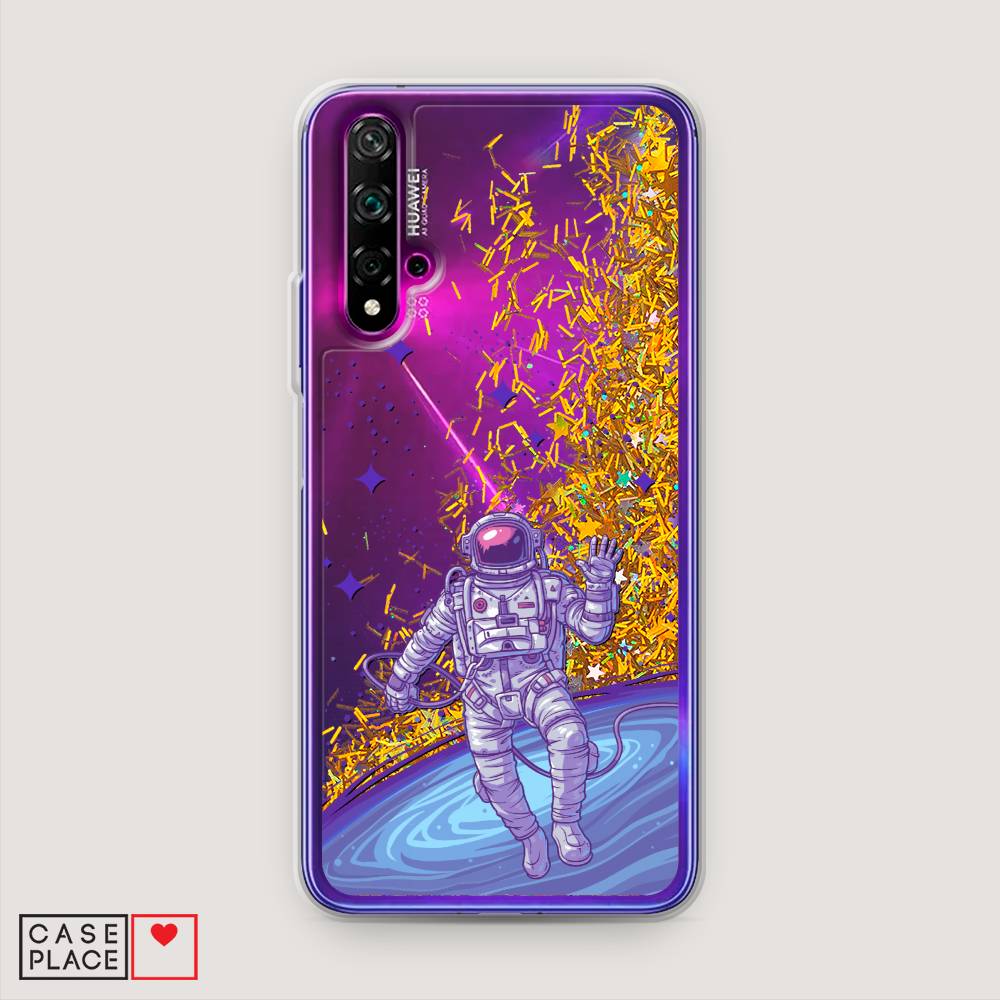 

Чехол Awog на Huawei Nova 5T "Космонавт в открытом космосе", Разноцветный, 610590-1
