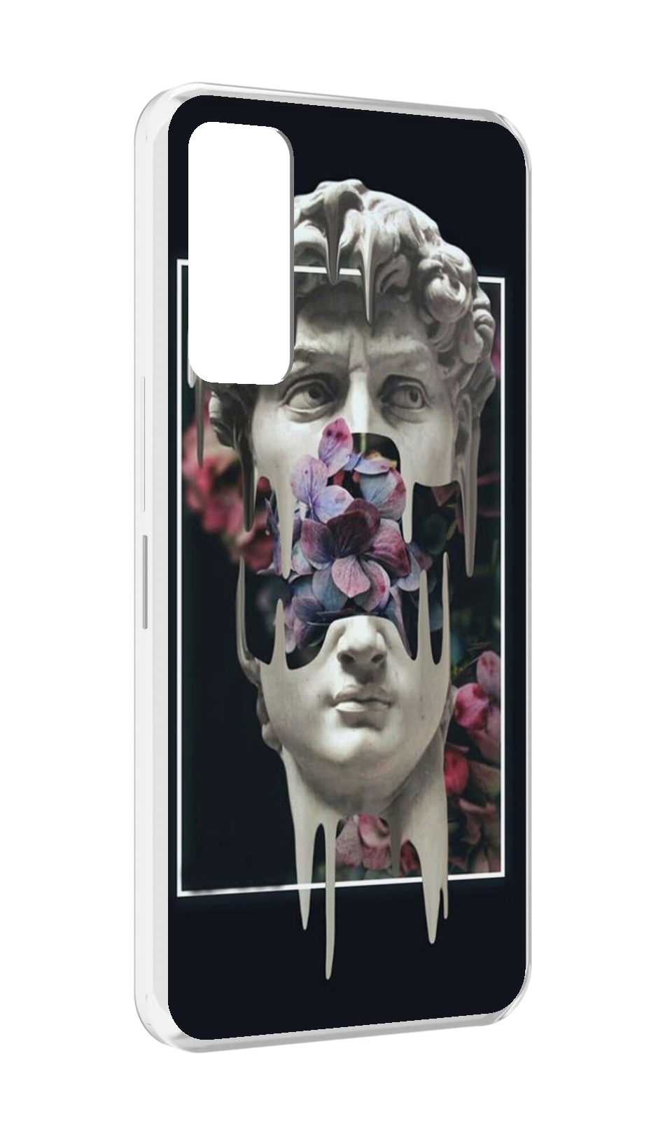 

Чехол MyPads статуя-с-цветами-внутри для TCL 30 / TCL 30 5G / TCL 30+ plus, Прозрачный, Tocco