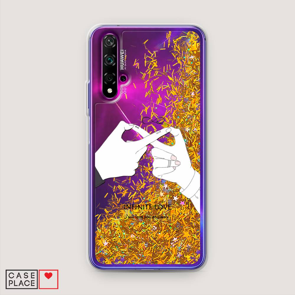

Чехол Awog на Huawei Nova 5T "Любовь навсегда", Разноцветный, 610590-1