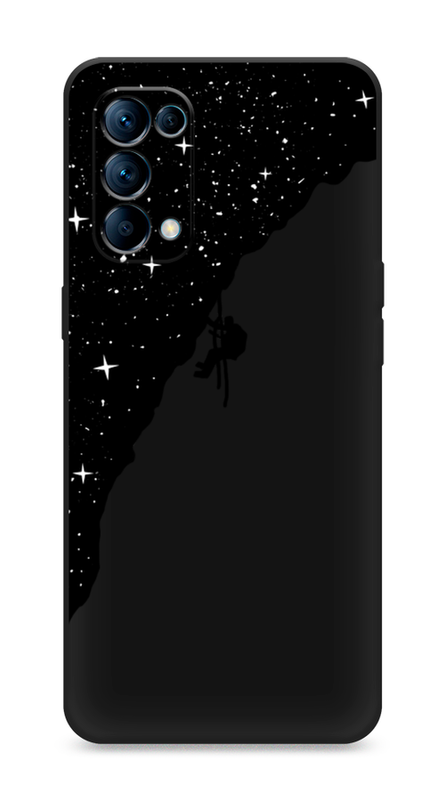 

Чехол Awog на Oppo Reno 5 "Скалолаз в космосе", Разноцветный, 255252-1