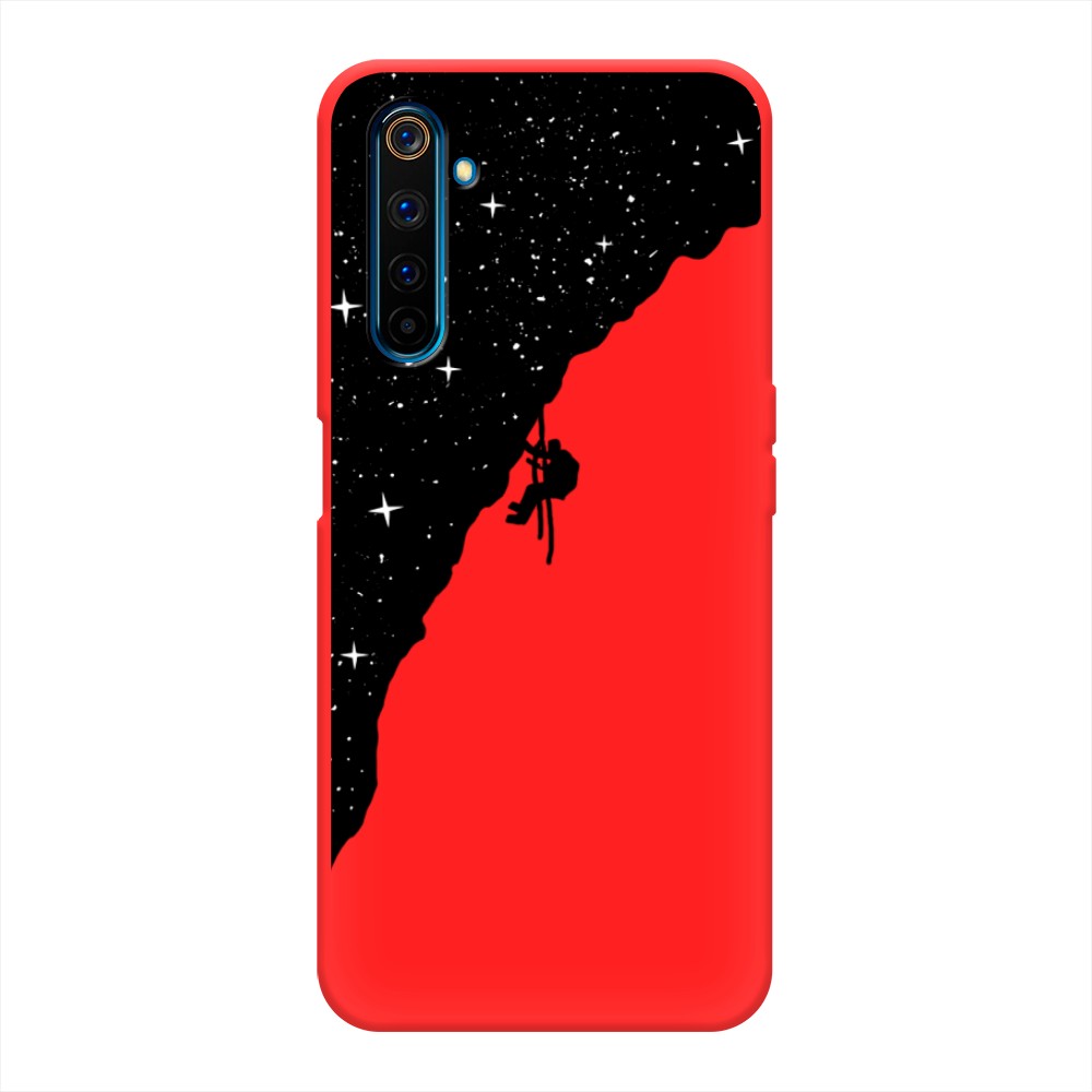 

Чехол Awog на Realme 6 Pro "Скалолаз в космосе", Разноцветный, 252853-1