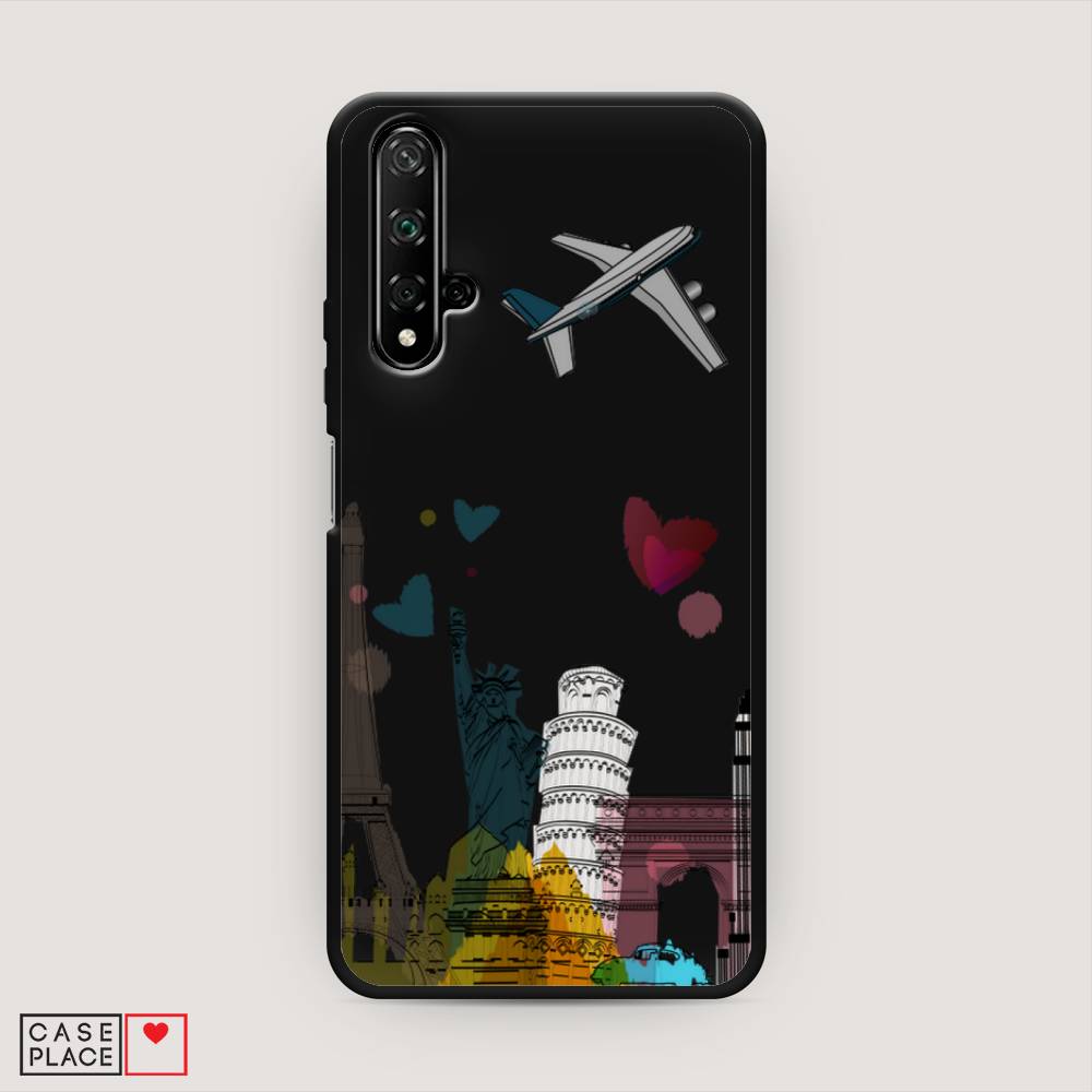 

Чехол Awog на Huawei Nova 5T "Самолет путешествий", Разноцветный, 610552-1