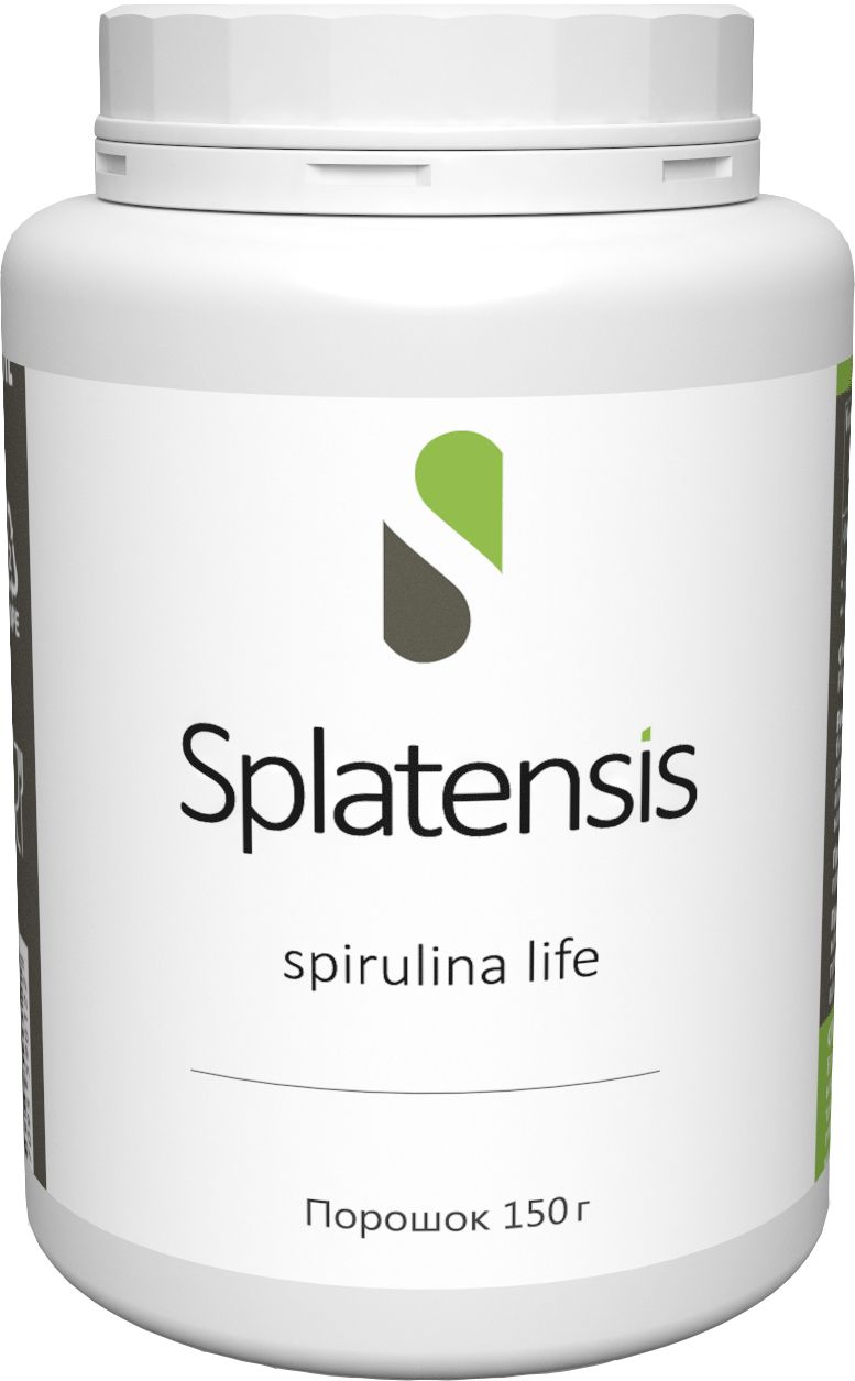 фото Порошок спирулины splatensis spirulina life 150 г