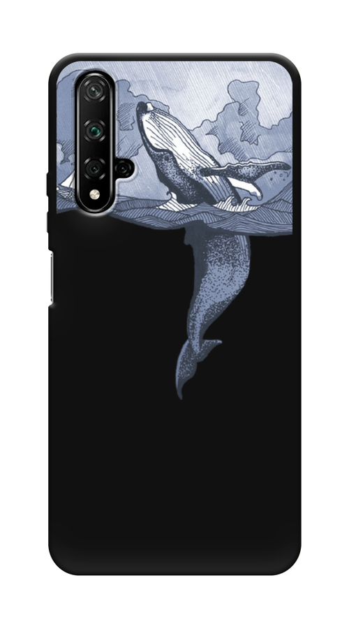 

Чехол Awog на Huawei Nova 5T "Два измерения", Разноцветный, 610552-1