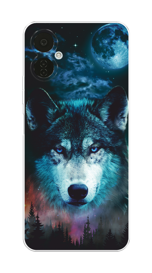 

Чехол на Tecno Camon 19 Neo "Лунный волк", Бирюзовый;розовый;синий, 302350-1
