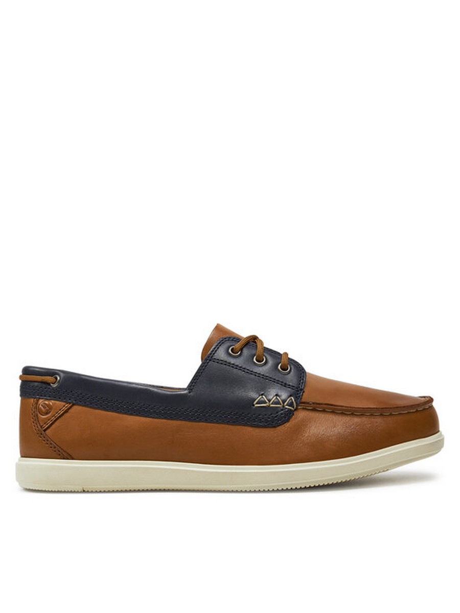 Мокасины мужские Clarks Bratton Boat 26176097 коричневые 40 EU