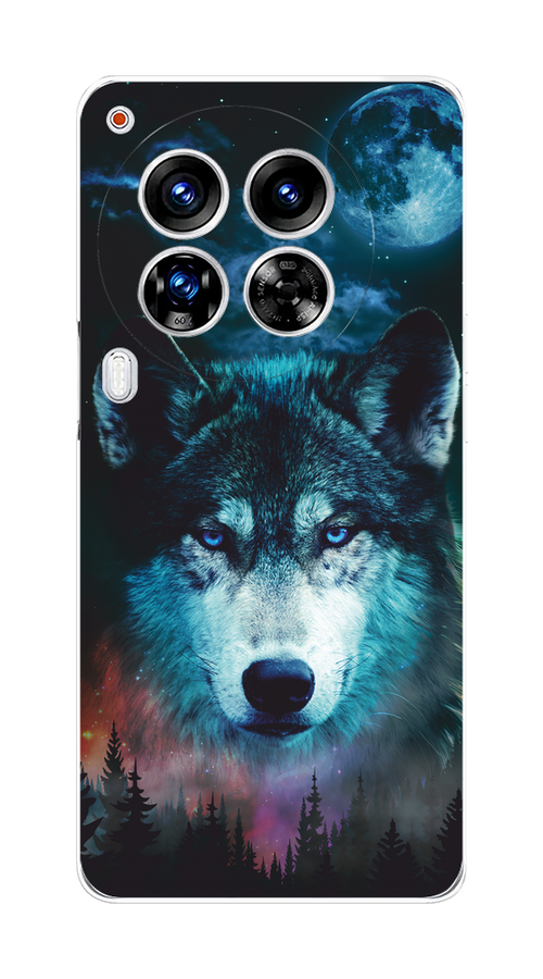 

Чехол на Tecno Camon 30 Premier "Лунный волк", Бирюзовый;розовый;синий, 305450-1