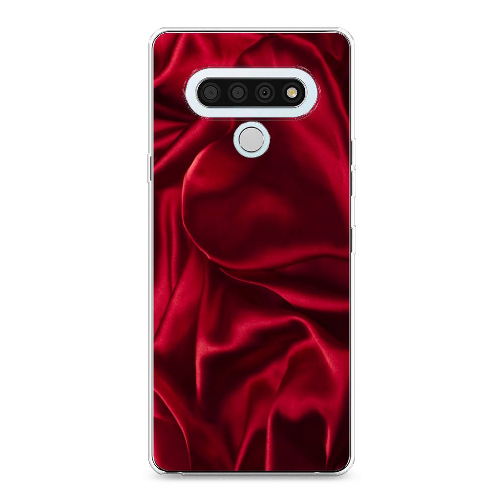 фото Чехол awog "текстура красный шелк" для lg stylo 6