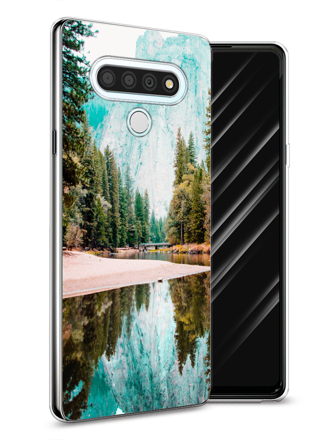 

Чехол Awog на LG Stylo 6 "Горы 11", Зеленый;голубой, 84550-4