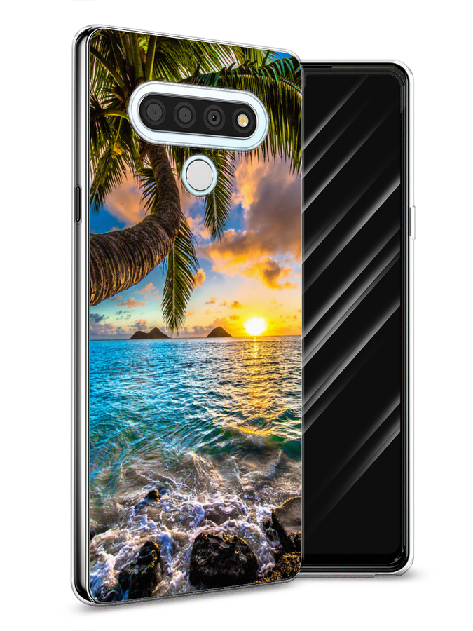 

Чехол Awog на LG Stylo 6 "Восход 5", Голубой;желтый;зеленый, 84550-4