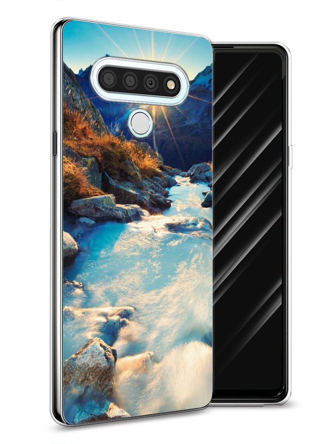 

Чехол Awog на LG Stylo 6 "Восход 7", Коричневый;белый;голубой, 84550-4