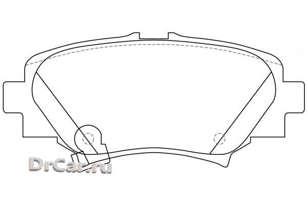 

Колодки Тормозные Mazda 3 1.5 2013 - По Наст. Время Mazda 3 2.0 2013 - По Нас Sb Nagamochi