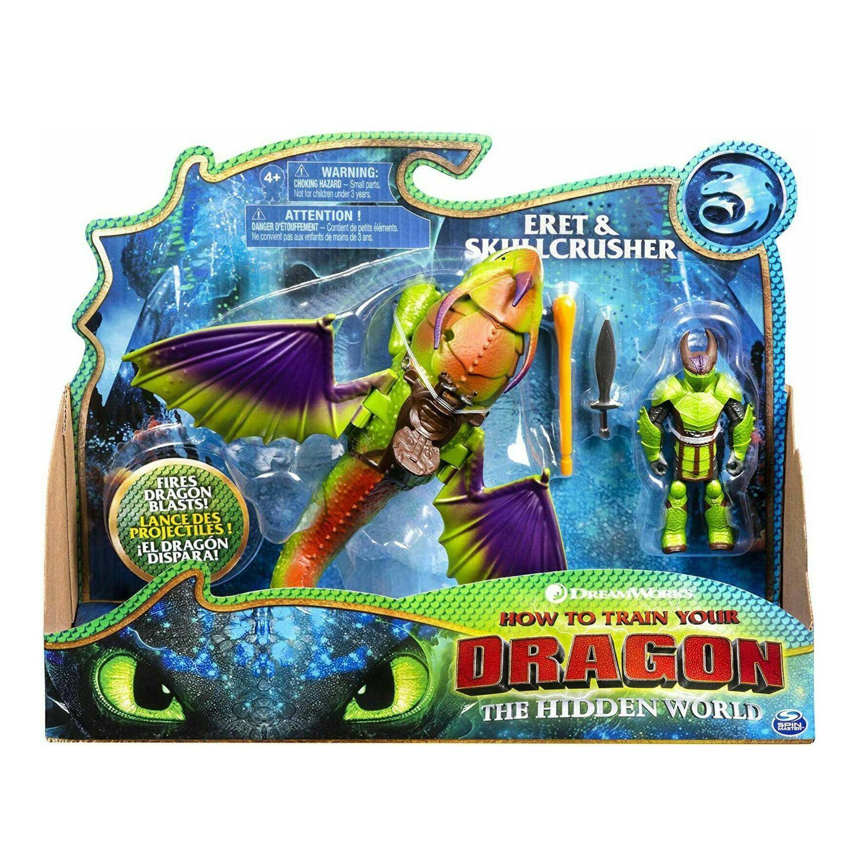 

Игровой набор Spin Master Dragons Дракон Крушиголова и викинг Эрет 20103714, Игровой набор Dragons Дракон Крушиголова и викинг Эрет 20103714