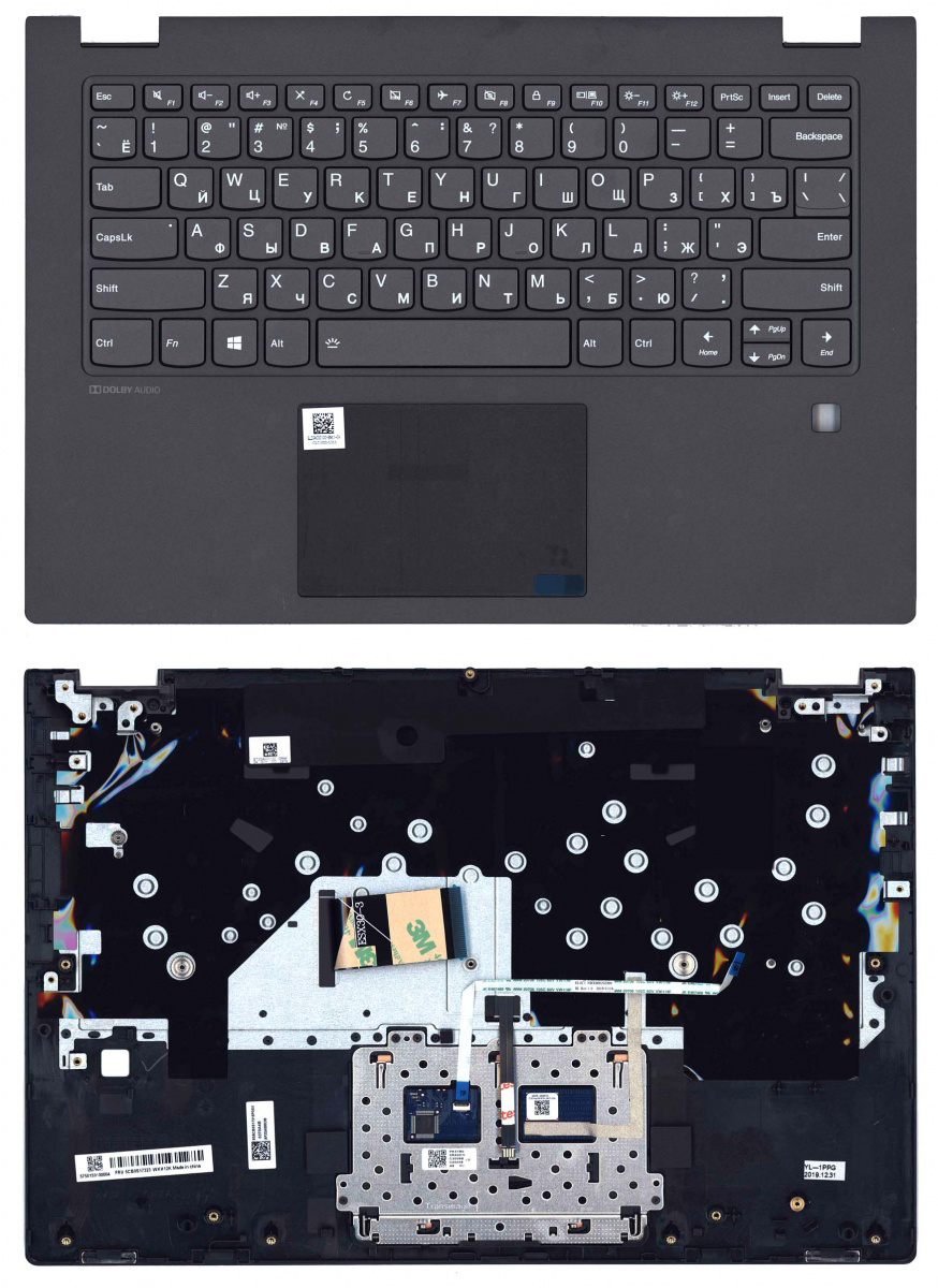 

Клавиатура OEM для ноутбука Lenovo IdeaPad C340-14API, C340-14IML, для Lenovo IdeaPad C340-14API, C340-14IML, p/n: 5CB0S17323