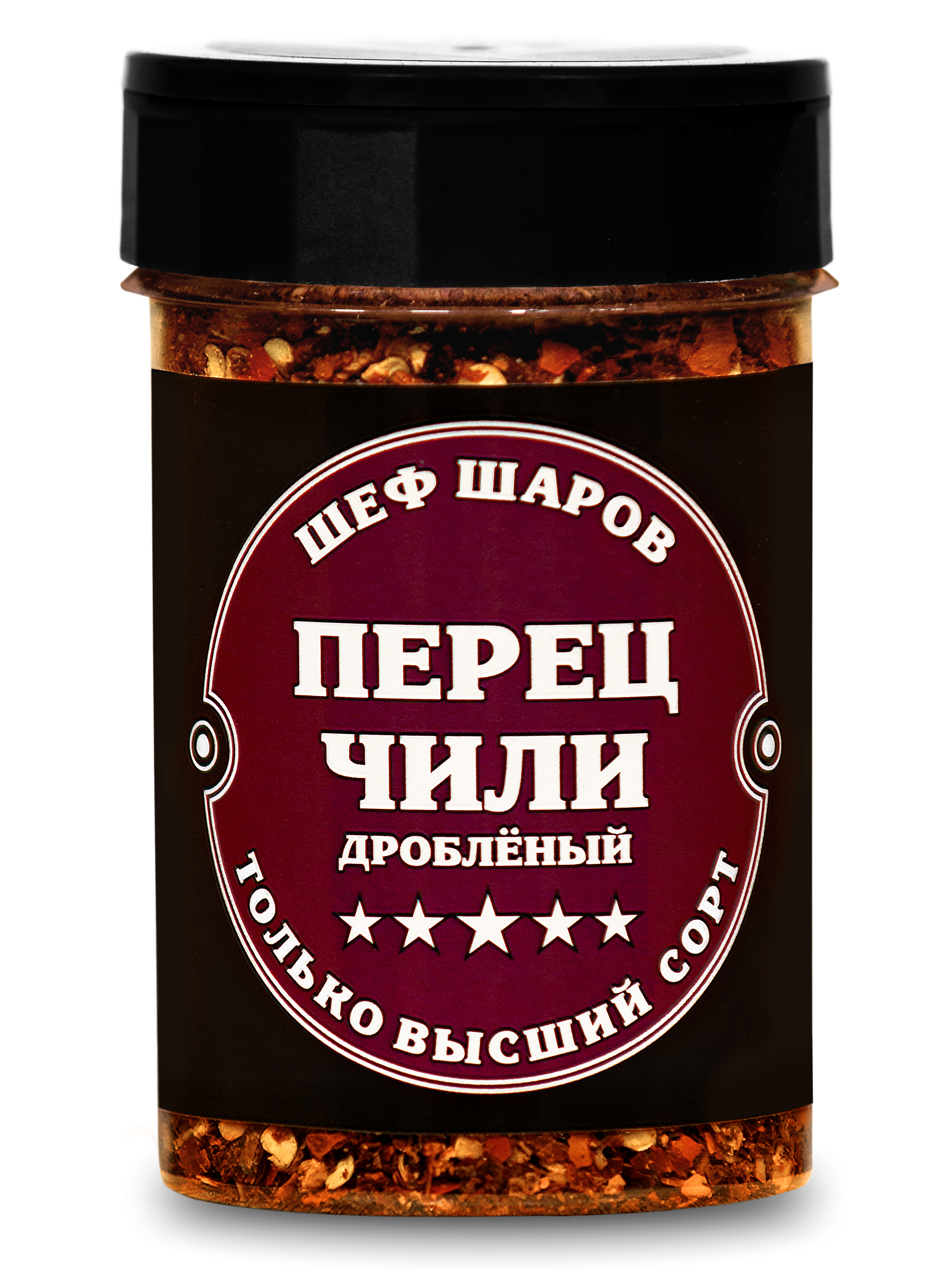 

Перец чили дробленый ШЕФ ШАРОВ, 80 г