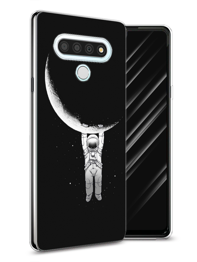 

Чехол Awog на LG Stylo 6 "Космонавт", Белый;черный, 84550-4