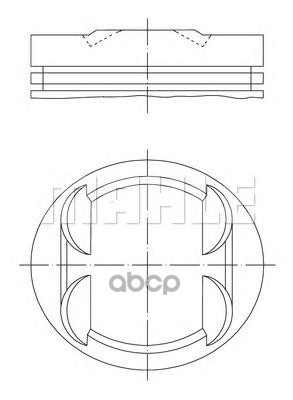 

Поршень Mahle/Knecht 033 18 00 d81x1.2x1.5x2 STD; Audi A4; A6 2.4i 24V BDW 04-08