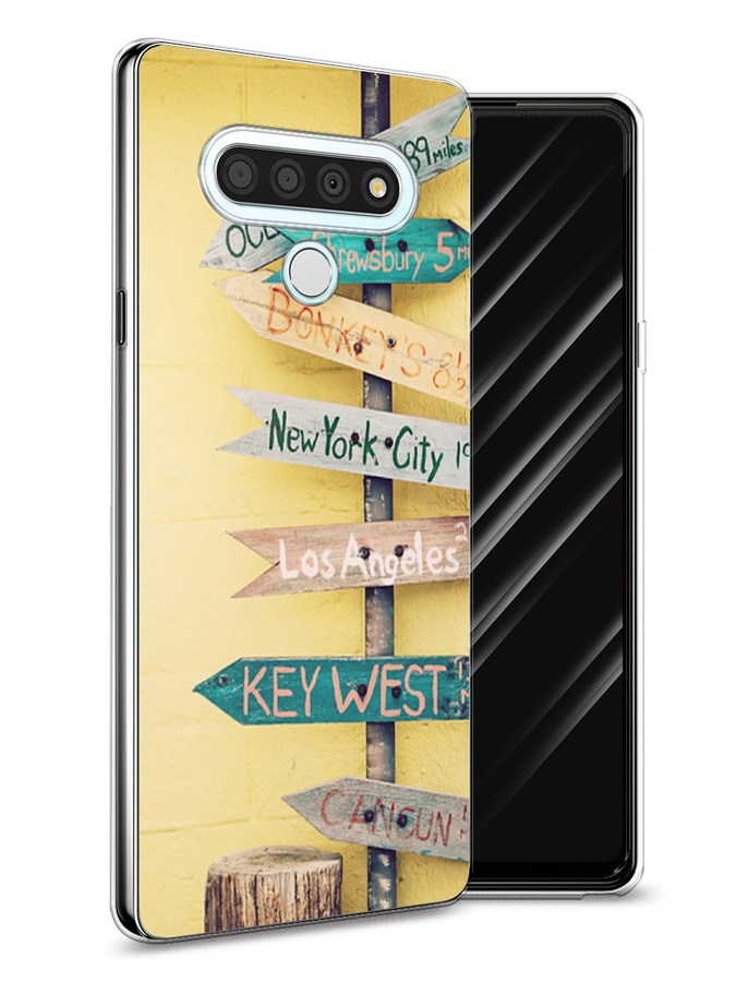 

Чехол Awog на LG Stylo 6 "Нулевой километр", Желтый, 84550-4