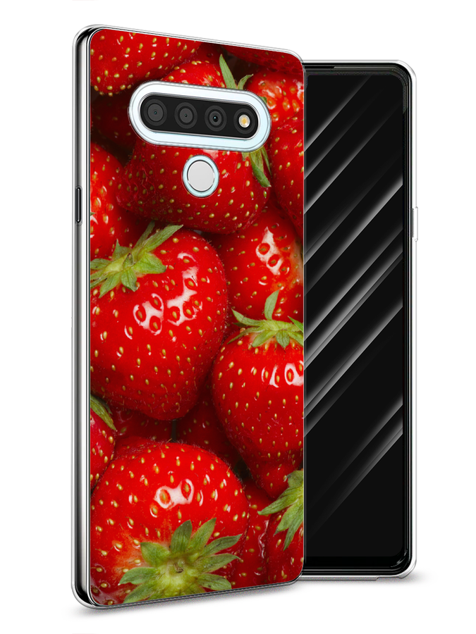 

Чехол Awog на LG Stylo 6 "Клубника", Красный;зеленый, 84550-10