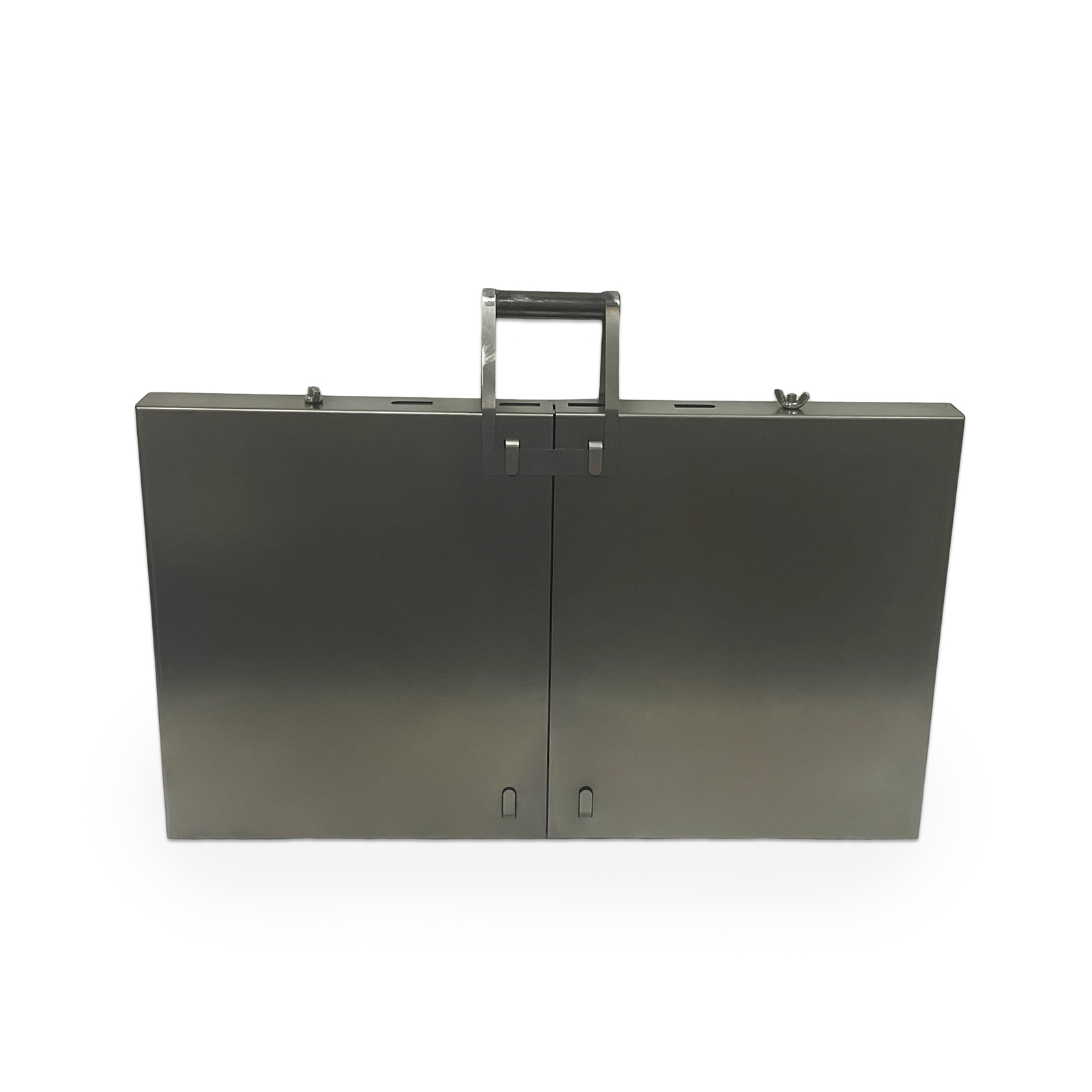 Мангал складной в чемодане, походный, TEMPACHE, сталь 1,5 мм